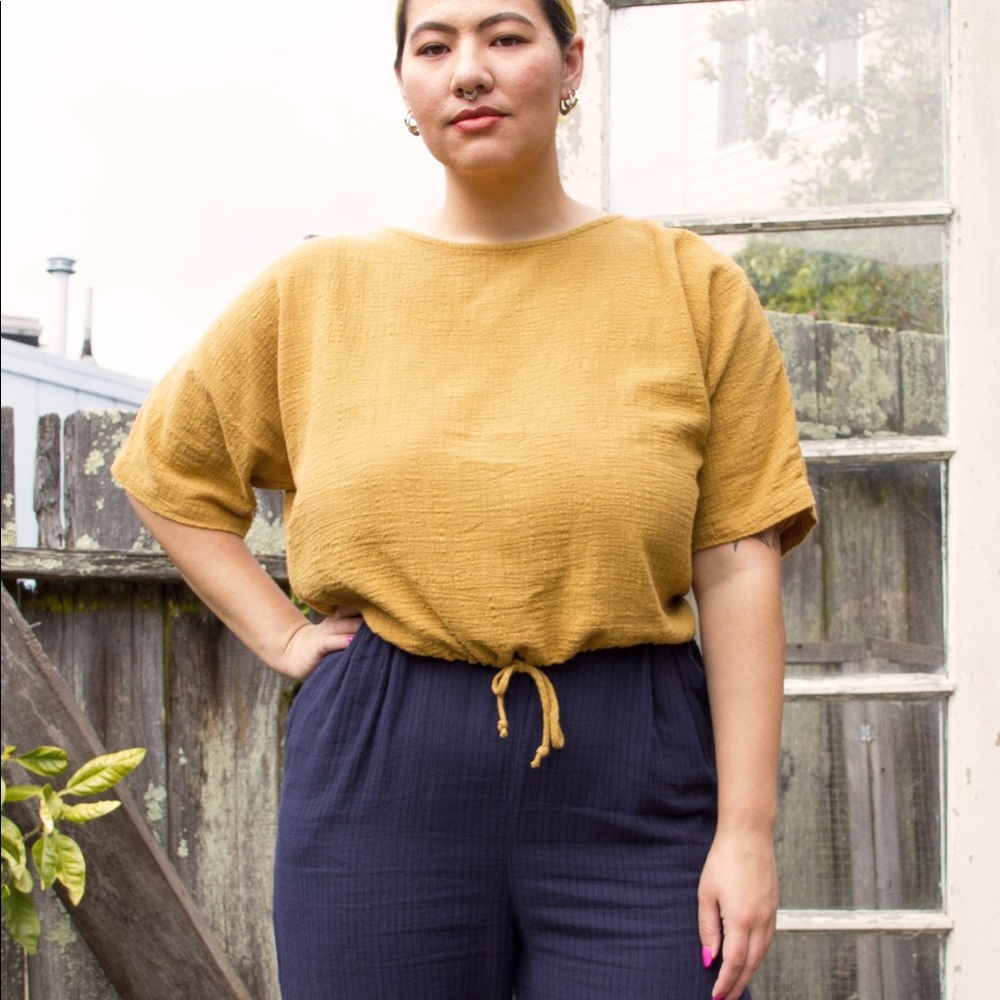 Curator SF Ayana top in Ochre - Small